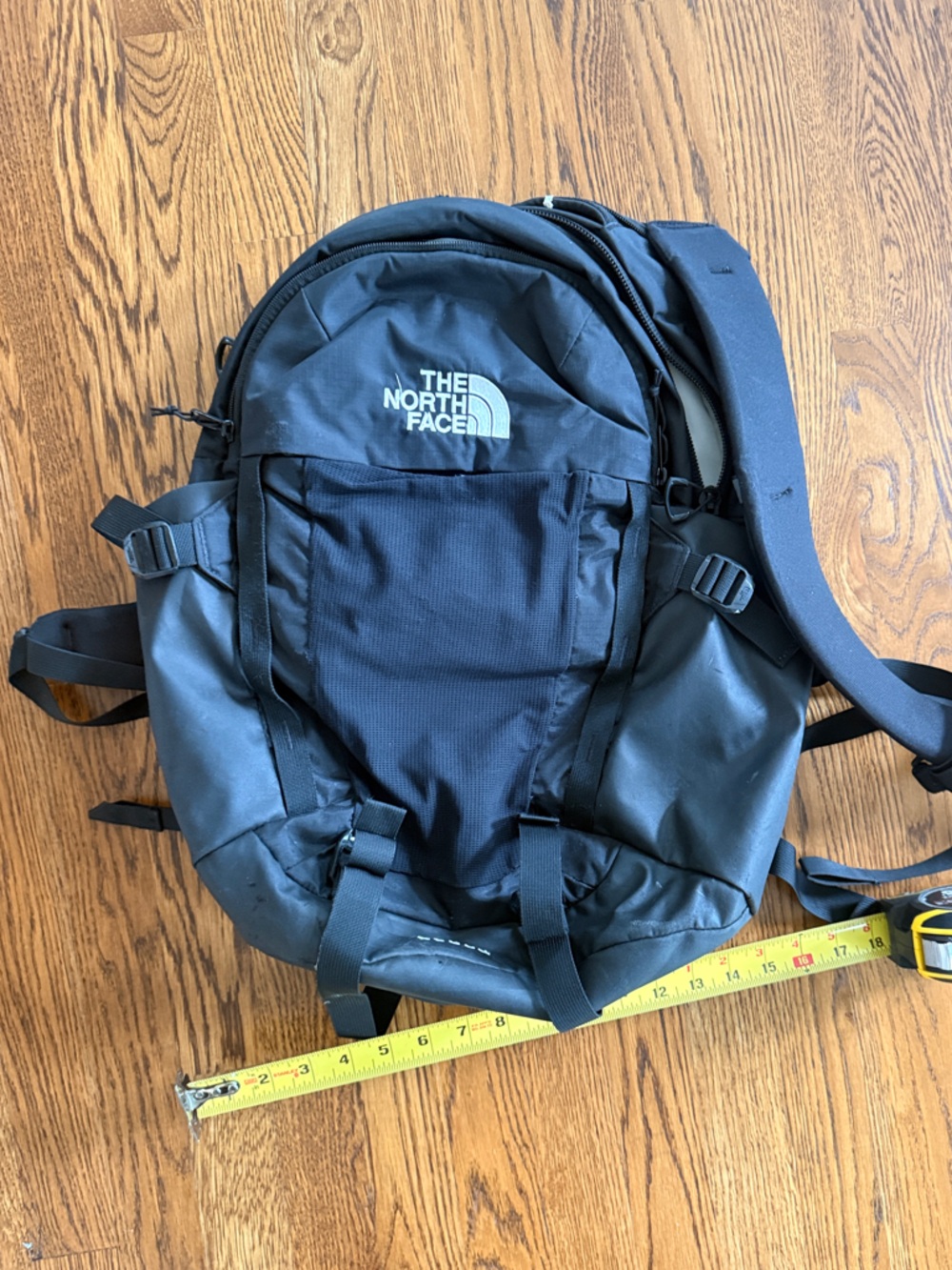 The North Face Black Backpack with Logo - Daypack